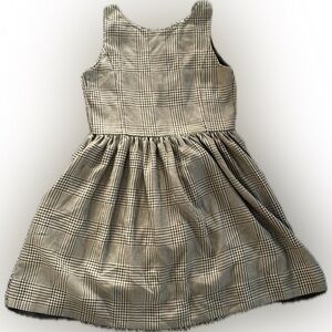 POLO RALPH LAUREN CHECK DRESS, GLEN PLAID sleeveless GIRLS 16 women’s small